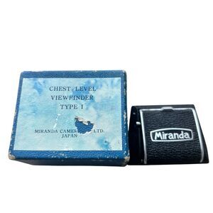 Miranda Chest-Level Viewfinder Type I Vintage SLR Camera Accessory Japan Hood